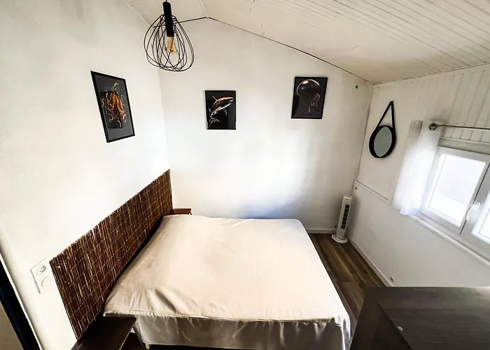 Maisonnette De Pecheur Chauffee Et Climatisee 펜션